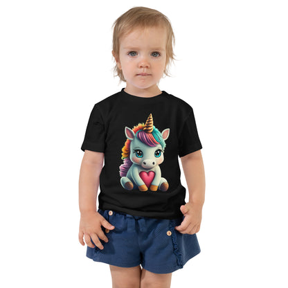 Süßes Babyeinhorn Baby-T-Shirt