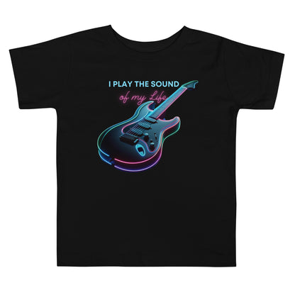 Neon Gitarren-Design T-Shirts & Accessoires | Ischkrass.de Kurzärmeliges Baby-T-Shirt