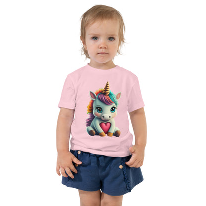 Süßes Babyeinhorn Baby-T-Shirt