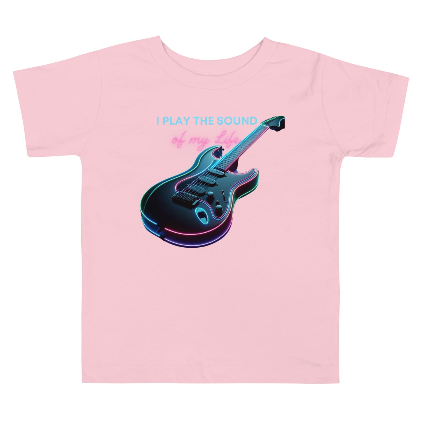 Neon Gitarren-Design T-Shirts & Accessoires | Ischkrass.de Kurzärmeliges Baby-T-Shirt