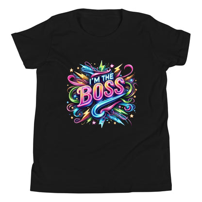 "I'm the Boss" – Leuchtendes Selbstbewusstsein auf Ischkrass.de T-Shirts