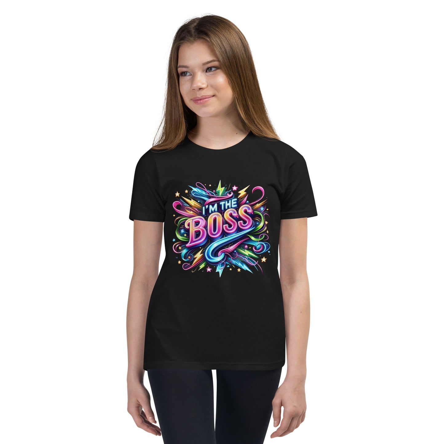 "I'm the Boss" – Leuchtendes Selbstbewusstsein auf Ischkrass.de T-Shirts