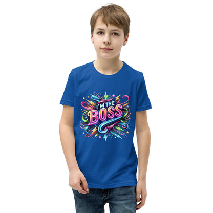 "I'm the Boss" – Leuchtendes Selbstbewusstsein auf Ischkrass.de T-Shirts