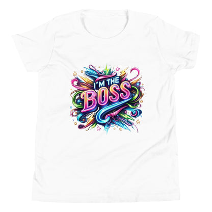 "I'm the Boss" – Leuchtendes Selbstbewusstsein auf Ischkrass.de T-Shirts